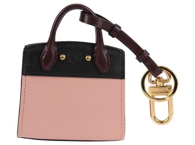 LOUIS VUITTON City Steamer Charm Pelle Rosa MP1787 LV Auth 136548M - vista 2