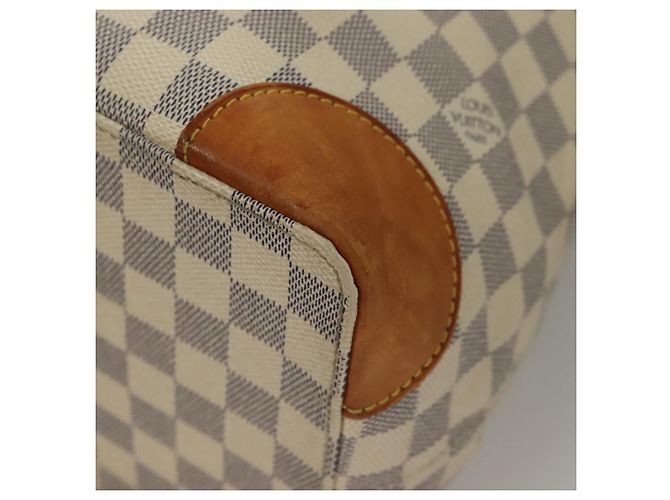 LOUIS VUITTON Borsa Tote Hampstead MM Damier Azur N51206 Auth LV 135893 - vista 11