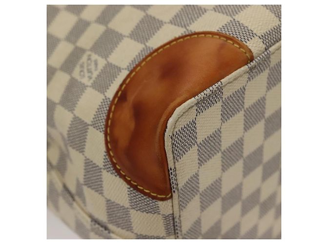 LOUIS VUITTON Borsa Tote Hampstead MM Damier Azur N51206 Auth LV 135893 - vista 12