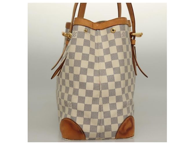 LOUIS VUITTON Borsa Tote Hampstead MM Damier Azur N51206 Auth LV 135893 - vista 5
