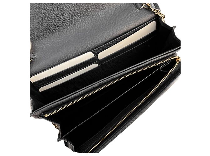 Gucci Borsa a tracolla in pelle Horsebit Web grigia Grigio - vista 5