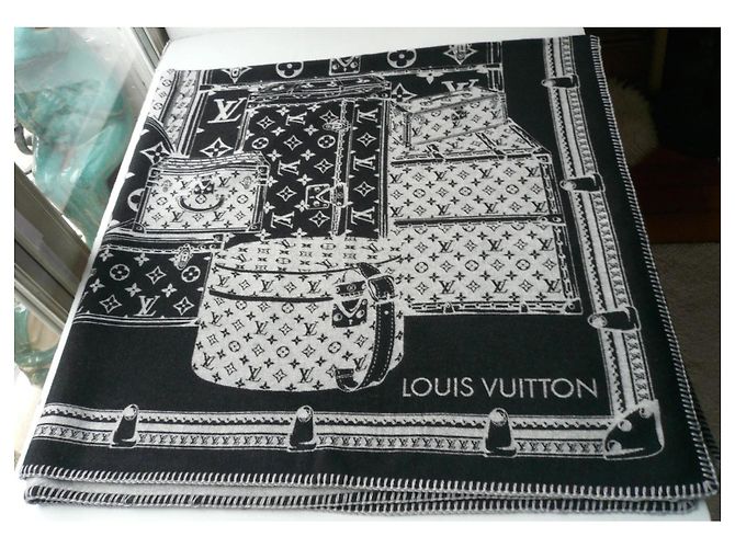 LOUIS VUITTON Coperta Andiamo Nuova Nero - vista 4