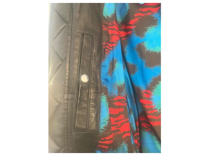 Giacca Kenzo by H&M in pelle nera Nero - vista 5