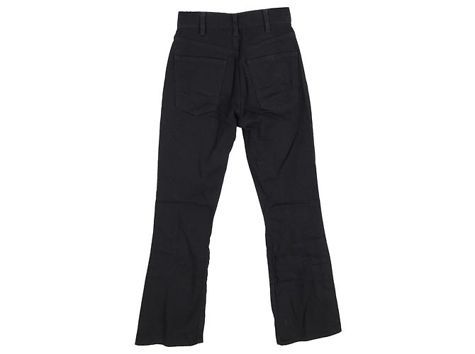 Céline Jeans de perna reta em denim preto da Celine - vista 2