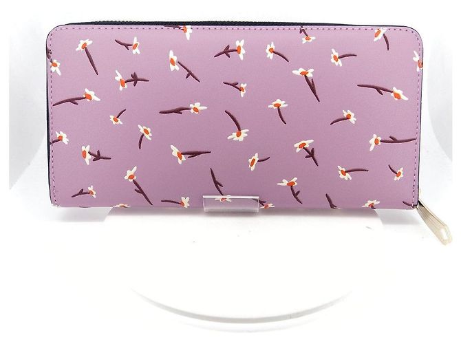 Cartera larga de cuero Paul Smith Púrpura - vista 2