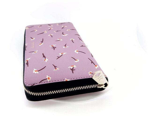 Cartera larga de cuero Paul Smith Púrpura - vista 3