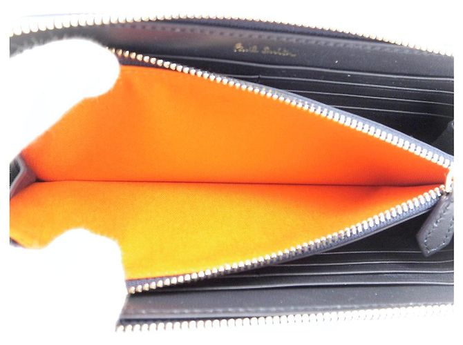 Cartera larga de cuero Paul Smith Púrpura - vista 5