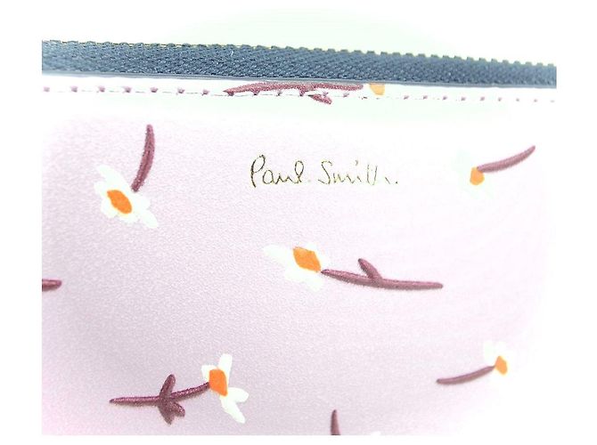 Cartera larga de cuero Paul Smith Púrpura - vista 6