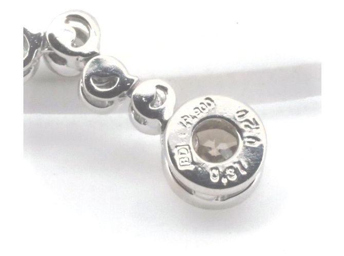 Autre Marque Collana di diamanti Kashikey PT900 PT850 Argento - vista 4