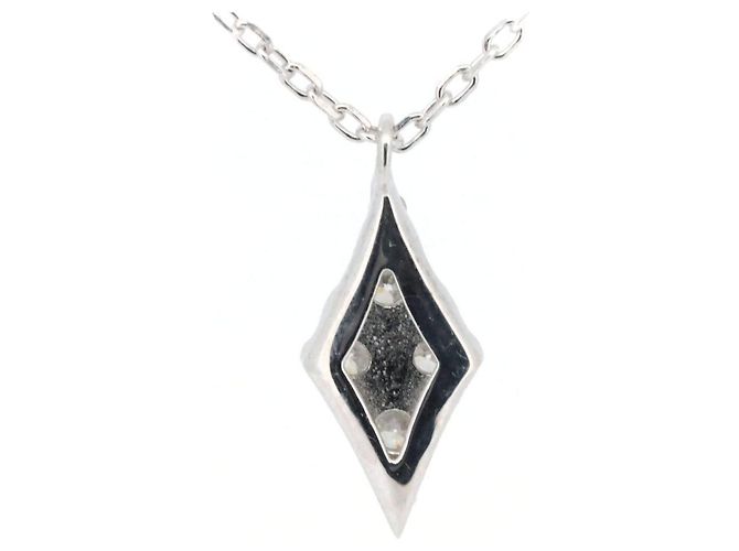 Autre Marque Collana in diamante Au750 Ponte Vecchio Argento - vista 4