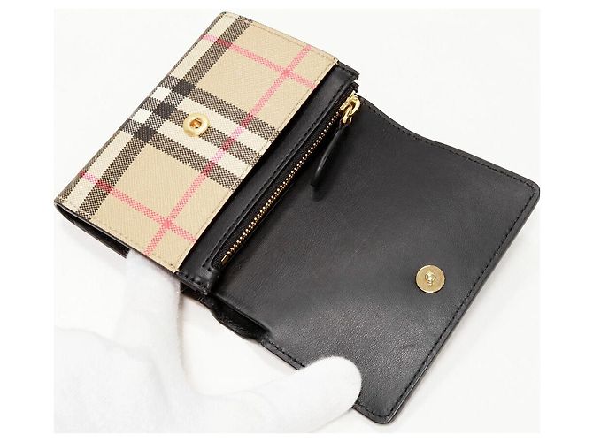 Burberry PVC Canvas Small Folding Wallet Wallet 80579761 - view 3
