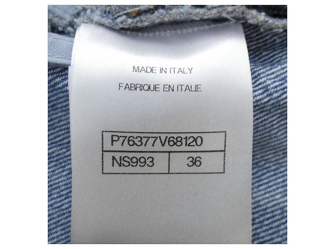 Shorts Chanel P76377V68120 Blu - vista 4