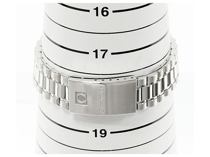 Omega Silver Dial Speedmaster Automatik Uhr 3521.30 Silber - Ansicht 4