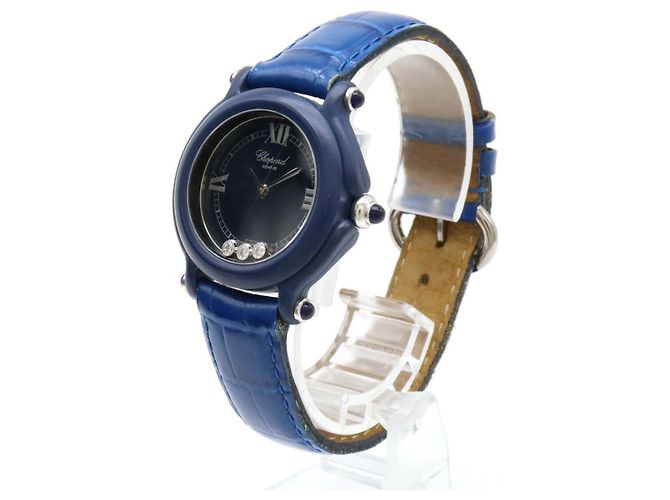 Chopard Happy Diamonds Kunststoffquarz Blau - Ansicht 2