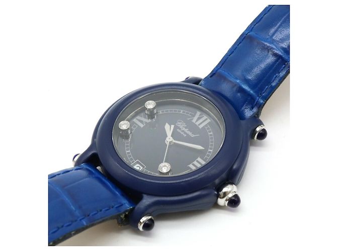 Chopard Happy Diamonds Kunststoffquarz Blau - Ansicht 5