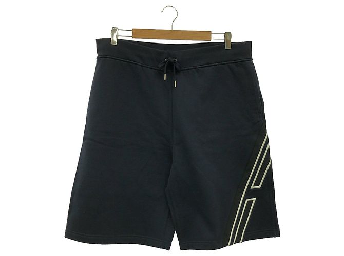 Bermudas de algodão Hermès Azul Azul marinho - vista 2
