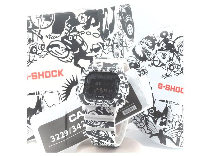 Autre Marque Edelstahl-Uhr Casio G-SHOCK G-UNIVERSE Schwarz - Ansicht 6