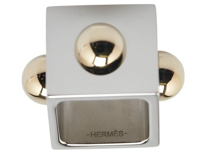 Hermès Hermes Collier de Chien Scarf Ring Silvery - view 4