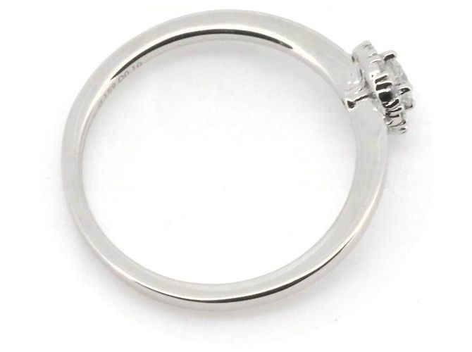 Autre Marque GSTV PT950 Diamantring Silber - Ansicht 4