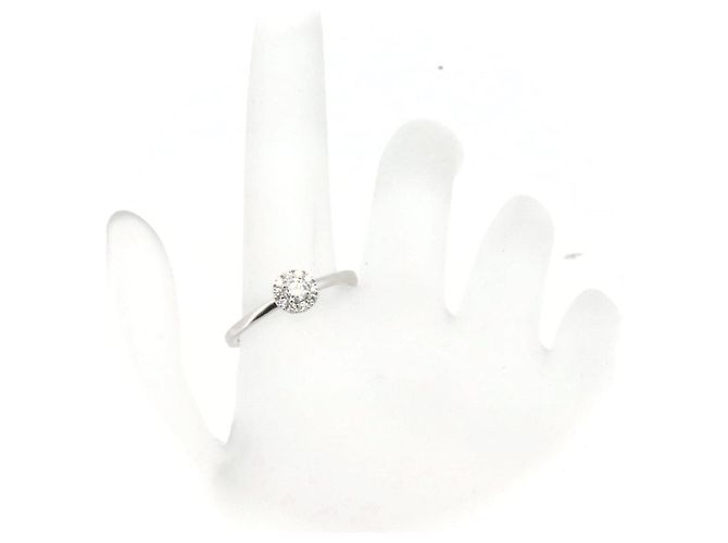 Autre Marque GSTV PT950 Diamantring Silber - Ansicht 7