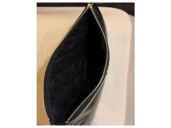 Borsa a mano Chanel 22 piccola in pelle nera Nero - vista 9