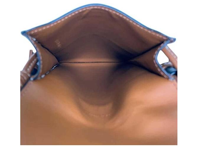 Triomphe Céline Borsa a spalla per telefono Celine Marrone Nero - vista 10