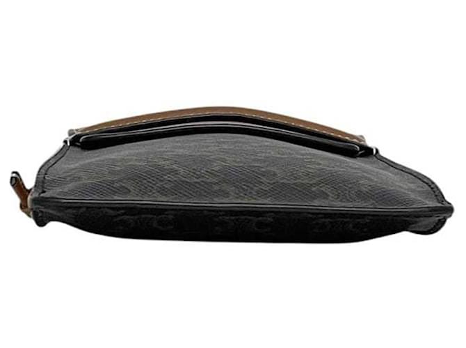 Triomphe Céline Borsa a spalla per telefono Celine Marrone Nero - vista 6