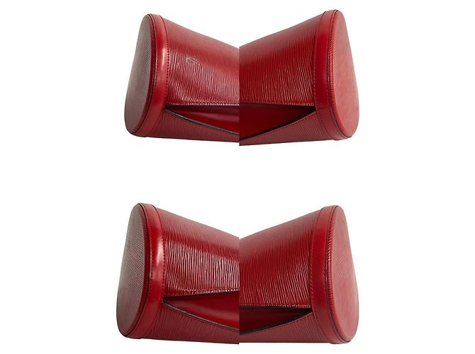 Borsa a spalla Cluny in pelle Epi Louis Vuitton Rosso - vista 7