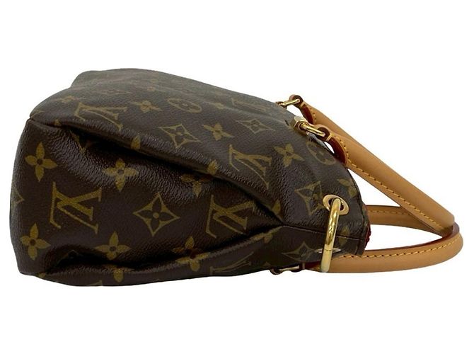Borsa a mano in pelle Monogram Pallas BB di Louis Vuitton Marrone Rosso - vista 6