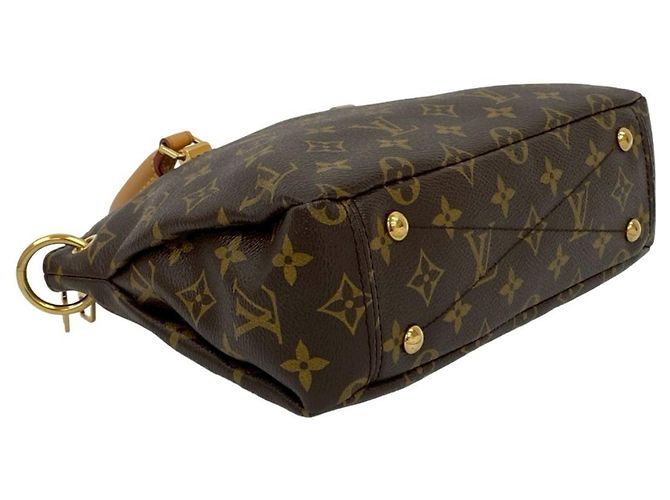 Borsa a mano in pelle Monogram Pallas BB di Louis Vuitton Marrone Rosso - vista 7