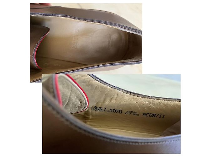 Bally Sapatos de amarrar em couro marrom Castanho claro - vista 6