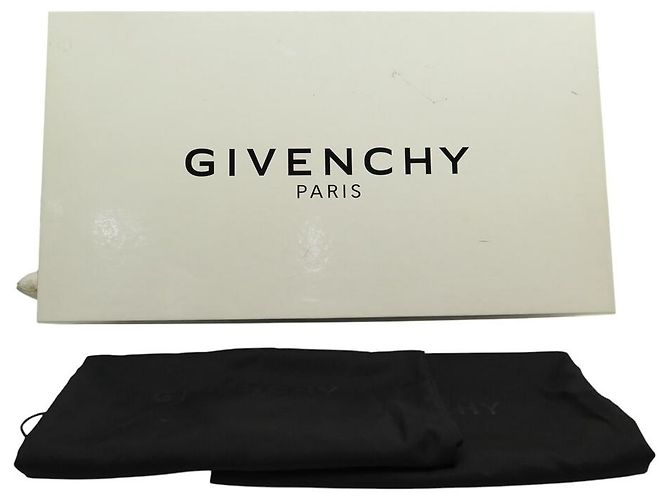 GIVENCHY EDEN HEEL BOOTS 36 IN BLACK LEATHER HIGH BOOTS BOX - view 10