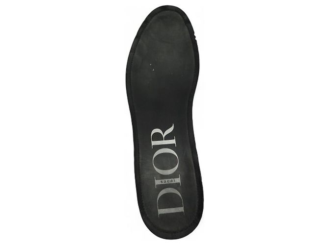 STIVALI CHELSEA DIOR X SACAI EXPLORER 42 CUOIO NERO - vista 11