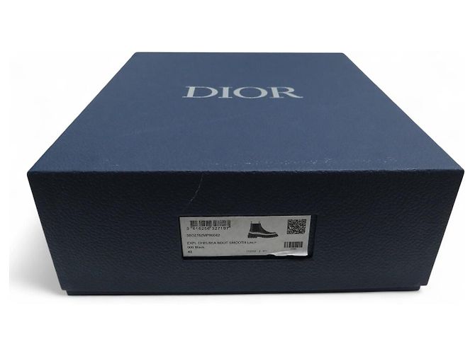 STIVALI CHELSEA DIOR X SACAI EXPLORER 42 CUOIO NERO - vista 13