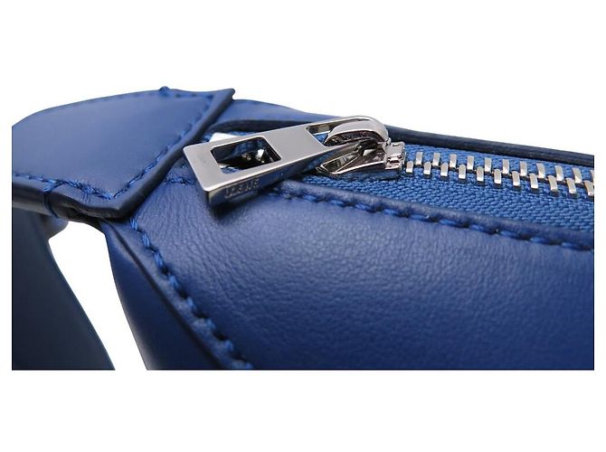 NUOVA POCHETTE DA TOILETTE LOEWE PUZZLE FOLD C510WBPX01 IN PELLE - vista 14