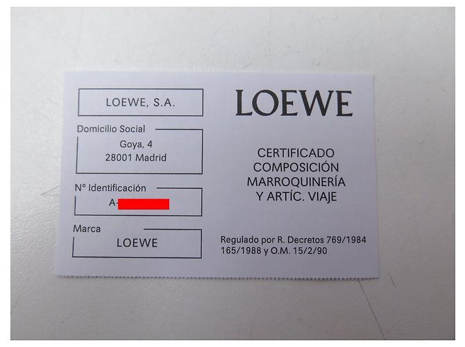 NUOVA POCHETTE DA TOILETTE LOEWE PUZZLE FOLD C510WBPX01 IN PELLE - vista 16