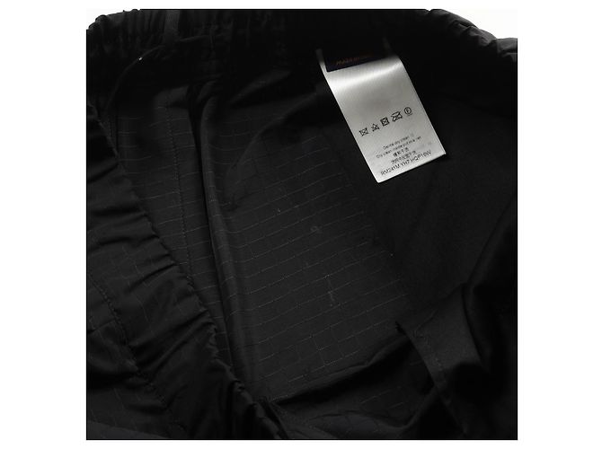 Pantalones de algodón nylon con logo LV Louis Vuitton Negro - vista 8