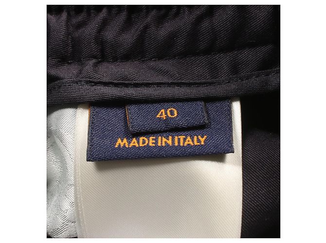Pantalones cortos de pijama de seda Louis Vuitton Multicolor Gris - vista 5