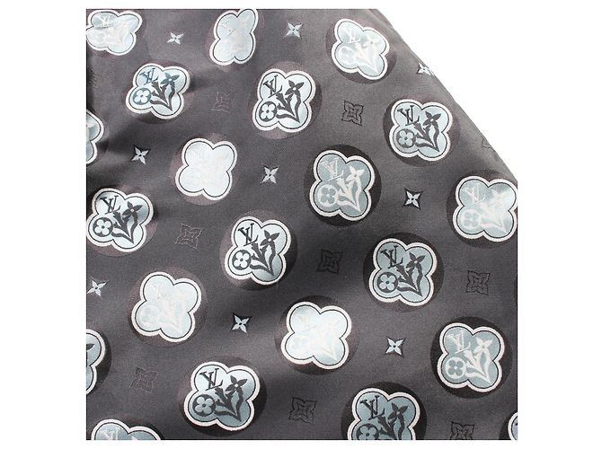 Pantalones cortos de pijama de seda Louis Vuitton Multicolor Gris - vista 8