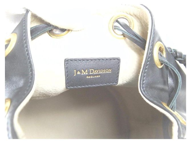 Autre Marque Borsa a mano in pelle di vitello J&M Davidson Carnival Nero - vista 6