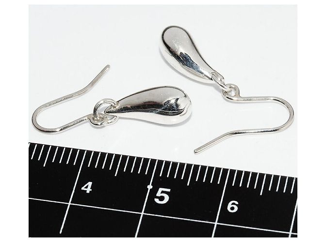 Orecchini a goccia Elsa Peretti in argento 925 Tiffany & Co. - vista 3