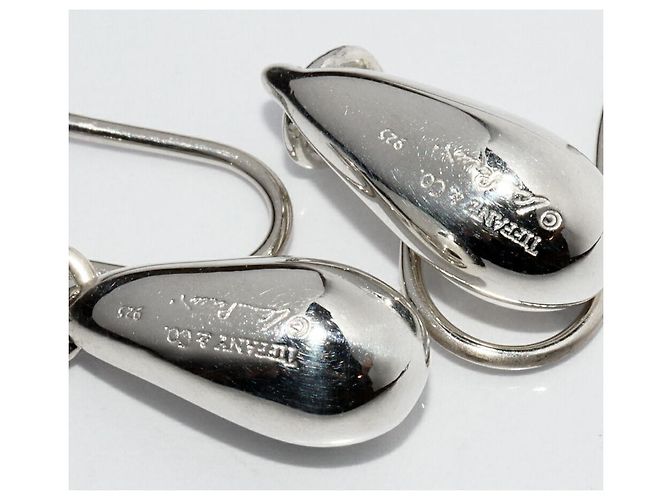 Orecchini a goccia Elsa Peretti in argento 925 Tiffany & Co. - vista 4
