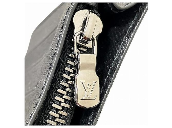 Cartera Brazza Monogram Louis Vuitton Negro - vista 8