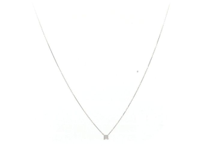 Autre Marque Collana in diamante Canal 4℃ PT850 Argento - vista 2