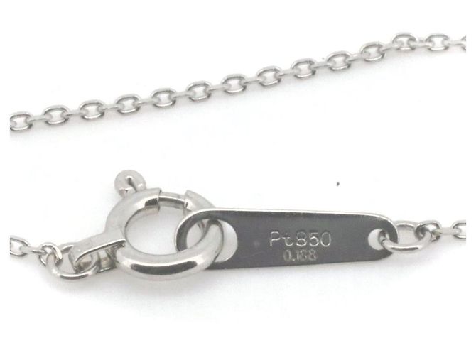 Autre Marque Collana in diamante Canal 4℃ PT850 Argento - vista 6