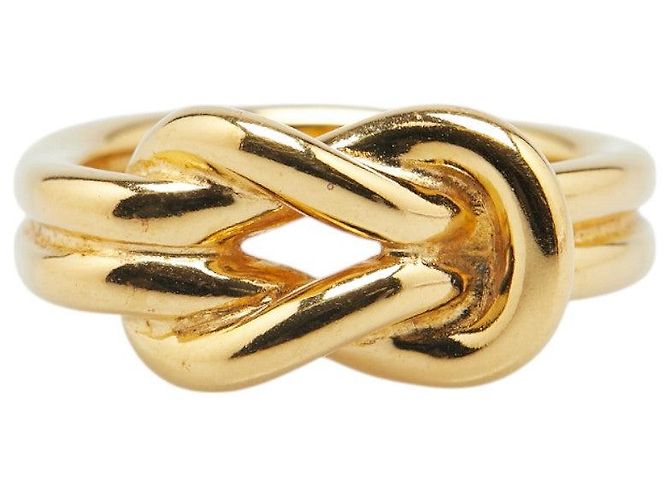 Ring Anel para lenço Attelage Hermès Dourado - vista 2