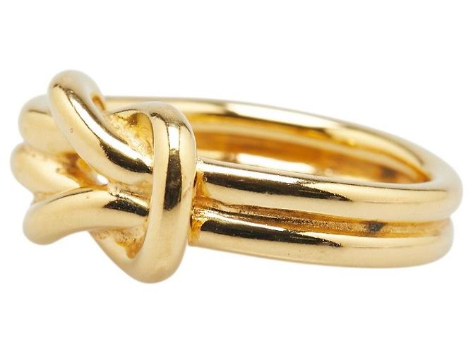 Ring Anel para lenço Attelage Hermès Dourado - vista 3