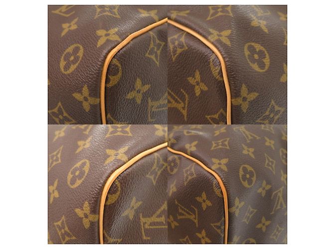 Borsa Boston Louis Vuitton Monogram Keepall Bandoulière 60 Marrone - vista 5