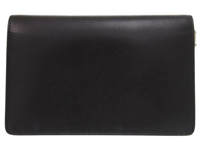 Carteira de Cadeia Givenchy em Couro Preto - vista 4