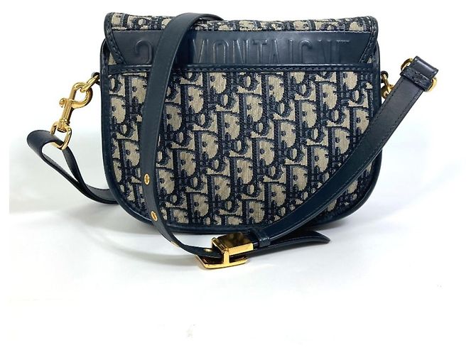 Borsa a Spalla Bobby Pochette Oblique Christian Dior Blu navy - vista 2